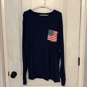 Vineyard Vines Dark Blue Long Sleeve Shirt